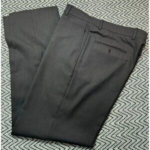 Jos. A. Bank Travelers Collection Slim Fit Wool Dress Pants 34RG Black